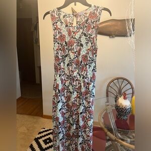 $150 1. State floral maxi dress with beautiful partially open back detail. Sz S